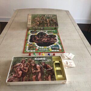 Vintage 1974 Milton Bradley the Korg: 70,000 B.C. Game #4519